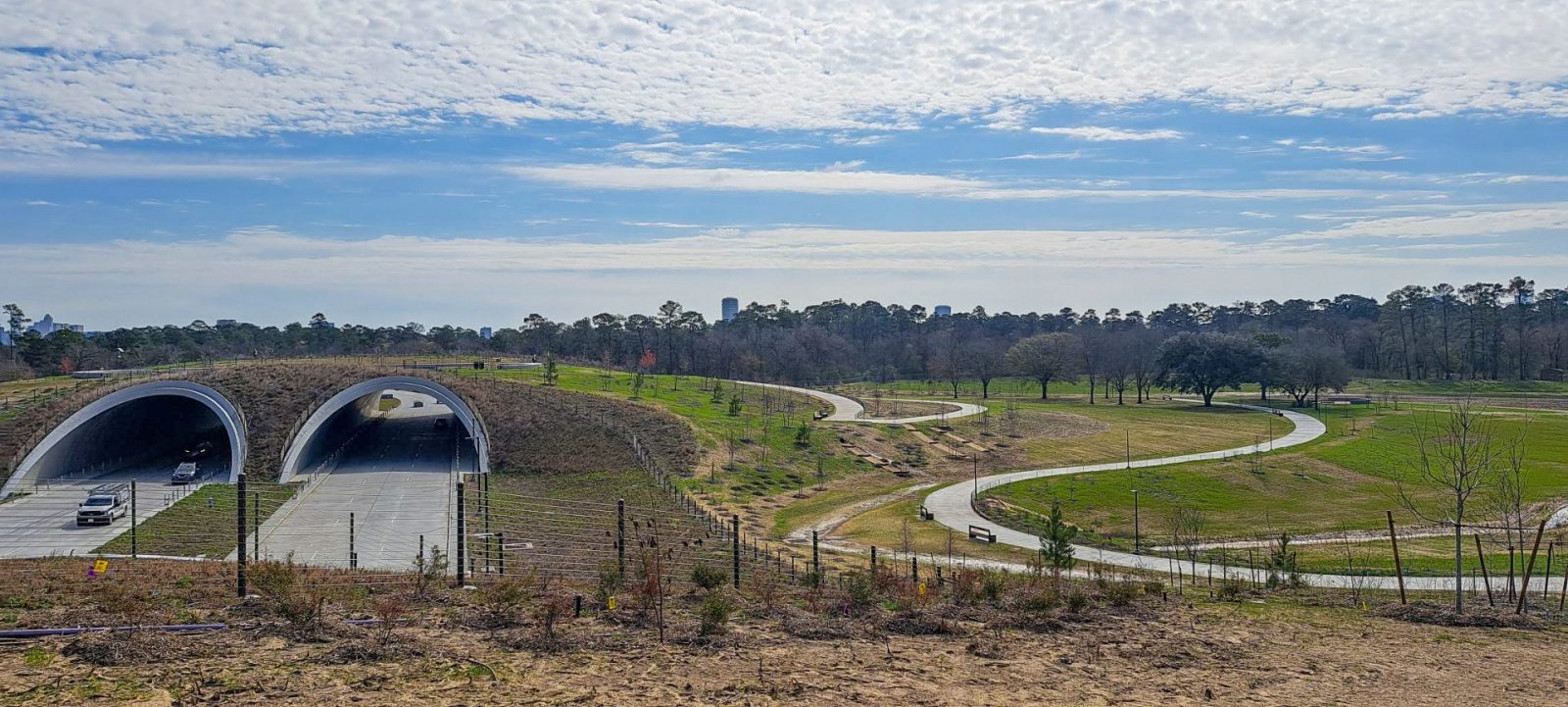 Memorial Park Master Plan and Land Bridge