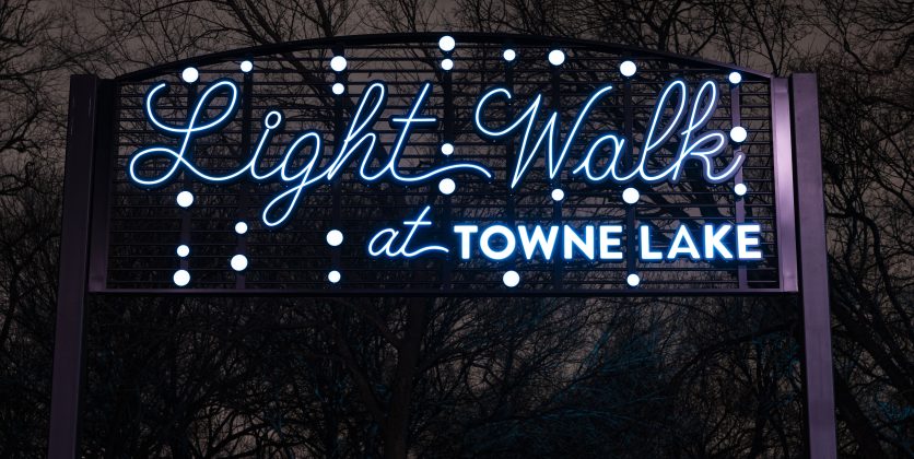 McKinney Light Walk at Towne Lake Park